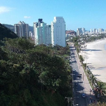 Apartamento Frente Para O Mar ,50 M Da Praia , Ar Condicionado Todos Quartos Guaruja Exterior photo